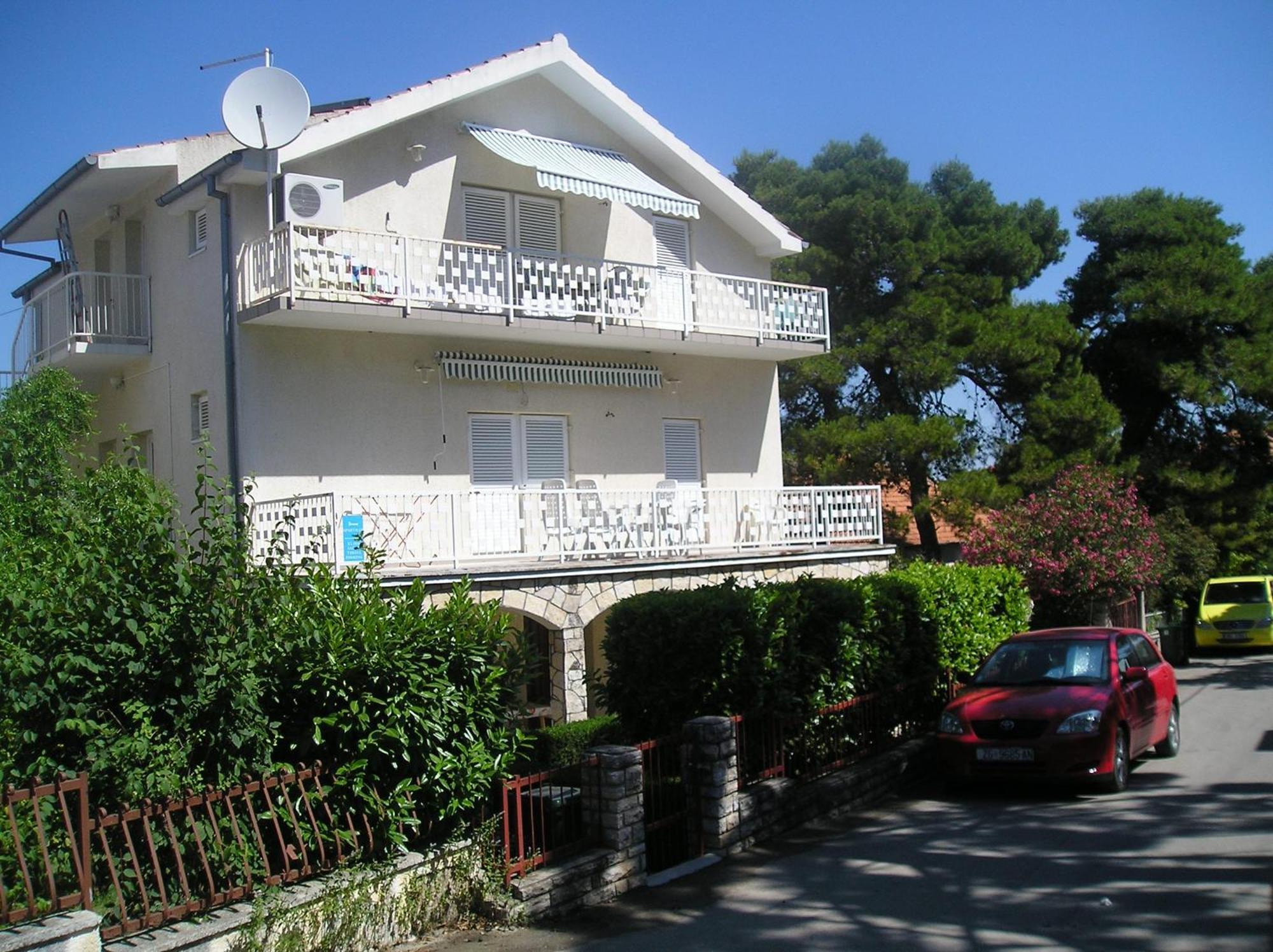 Apartmani Lucia Biograd Weißenburg Exterior foto